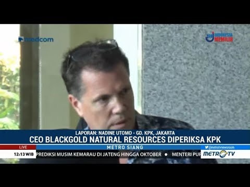 KPK Periksa CEO Blackgold Sebagai Saksi Idrus Marham