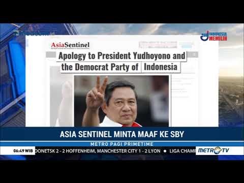 Asia Sentinel Minta Maaf Ke SBY Dan Partai Demokrat