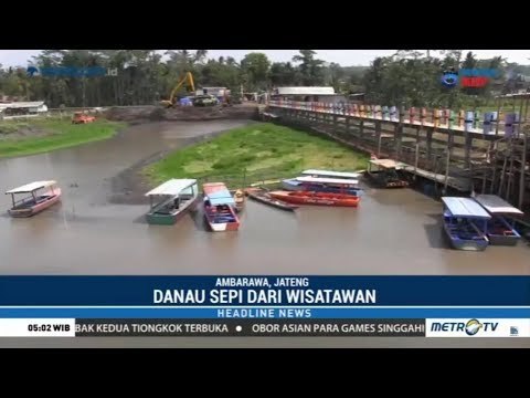 Permukaan Air Turun Drastis, Danau Rawa Pening Kini Sepi Pengunjung