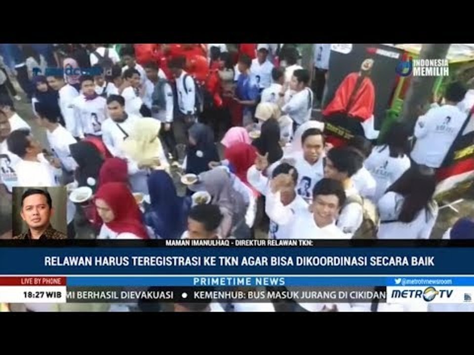 "Banjir" Deklarasi Dukung Jokowi-Ma'ruf Se-Indonesia : Sinergi Relawan & TKN