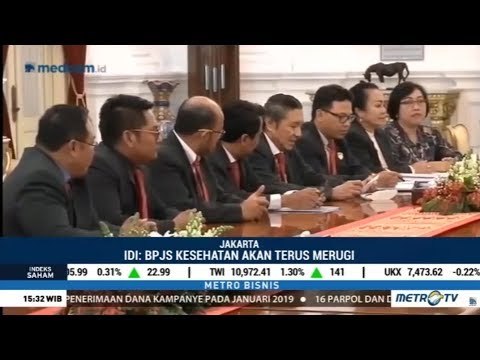 Mengadu Ke Jokowi, Ikatan Dokter Indonesia Resah BPJS Kesehatan Defisit