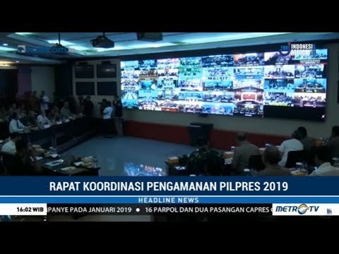 Kampanye Dimulai, RI Petakan Titik Rawan Konflik Pilpres 2019