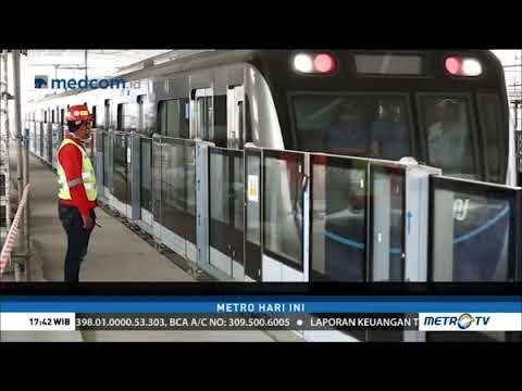 Akhirnya MRT Jakarta Sudah Menjalani Uji Coba
