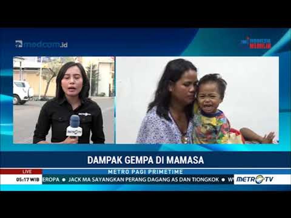 Terjadi Gempa di Mamasa Sulbar, Lima Ribu Warga Mamasa Mengungsi