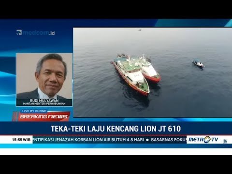 Teka-teki Laju Kencang Pesawat Lion Air JT610 Sebelum Jatuh
