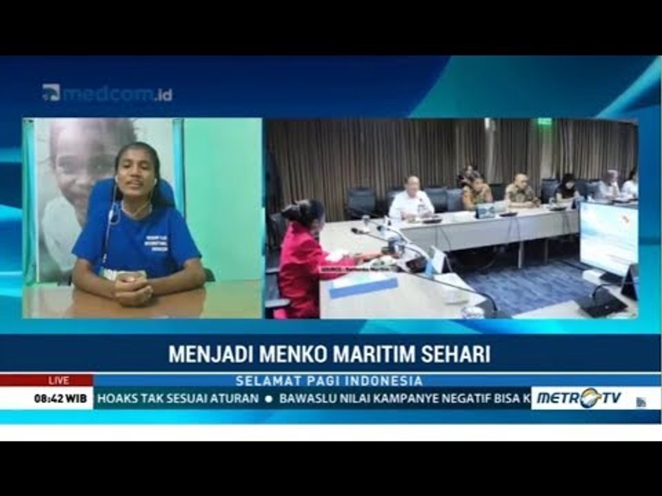 Cerita Maria Lengari "Osin" Saat "Menggantikan" Menko Maritim Luhut Dalam Sehari