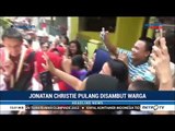 Jonathan Christie Pulang Disambut Warga