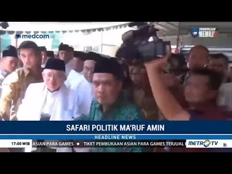 Ma'ruf Amin Disambut Hangat Di Jember