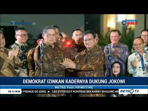 Sah ! Demokrat Izinkan Kadernya Dukung Jokowi-Ma'ruf !
