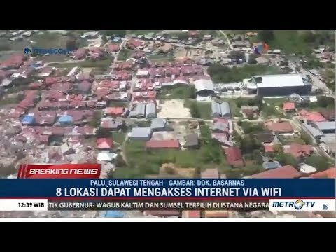 Di 8 Titik Di Palu Sudah Bisa Mengakses Internet