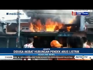 Pabrik Oven di Jakata Ludes Terbakar