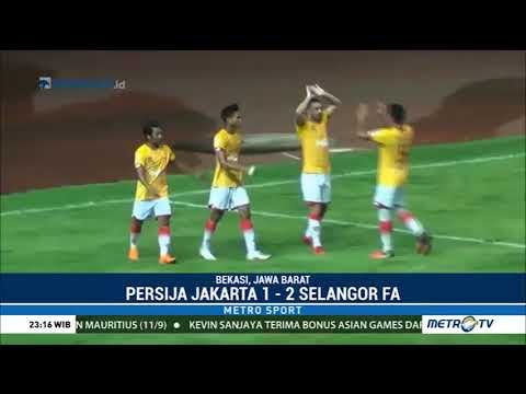 Persija Takluk 1-2 dari Selangor FA di Laga Uji Coba