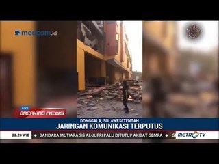 Bangunan Palu Grand Mall Roboh Akibat Gempa