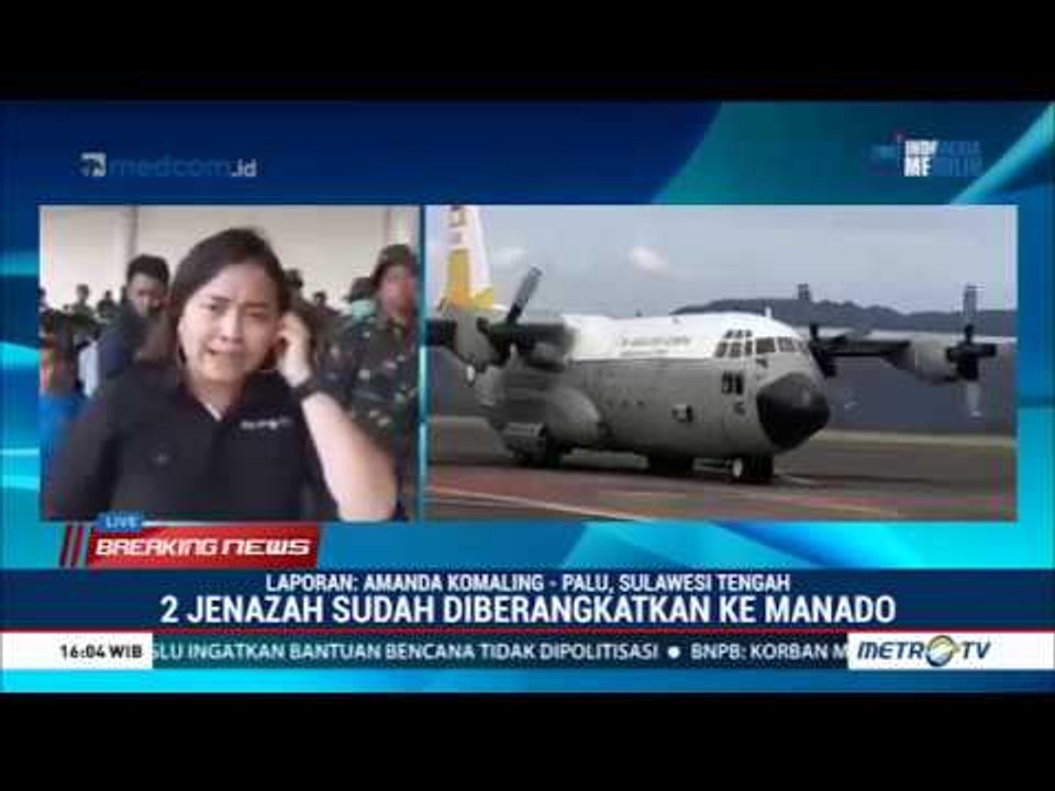 Dua Jenazah Atlet Paralayang Tiba di Manado