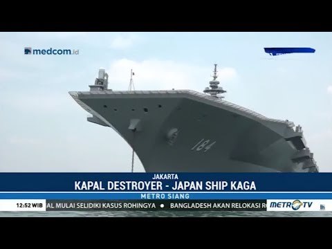 Suasana Didalam Ship Kaga Kapal Destroyer Jepang Yang Berlabuh Di Tanjung Priok Jakarta