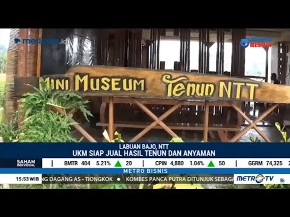 Belasan Ribu Delegasi IMF-Bank Dunia Di Bali Akan Terkesima Tenun Asal Labuan Bajo NTT