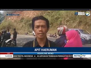 Kondektur Bus Jatuh ke Jurang Ditemukan