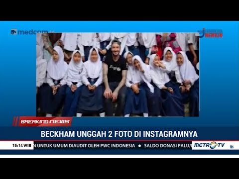 David Beckham Belasungkawa Gempa Sulteng