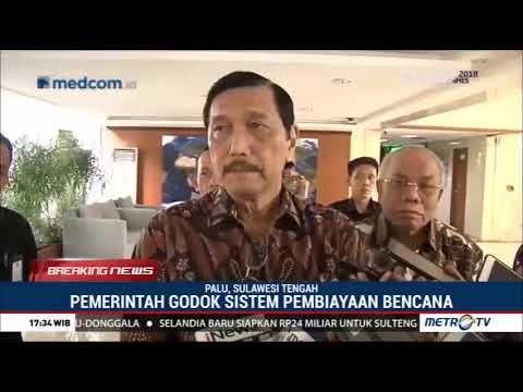 Menko Luhut : Status Bencana Sulteng Tak Perlu Diperdebatkan