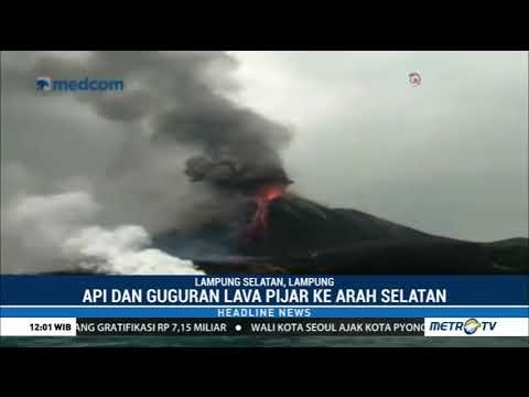 Gunung Anak Krakatau Erupsi, Warga Diimbau Jauhi Radius 2 Km