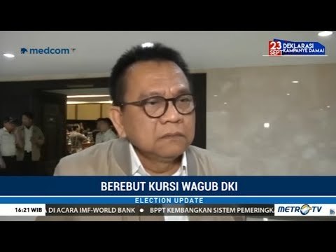 M Taufik Mengaku Gerindra Tunjuk Dirinya Jadi Wagub DKI
