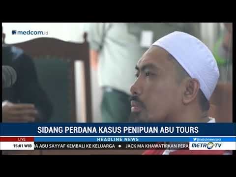 Sidang Perdana Abu Tours : Hamzah Mamba Didakwa Pasal Berlapis