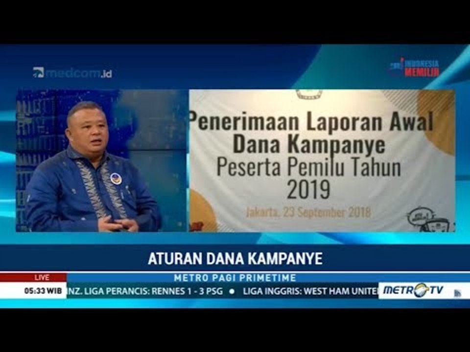 Ini Aturan Dana Kampanye Pilpres 2019