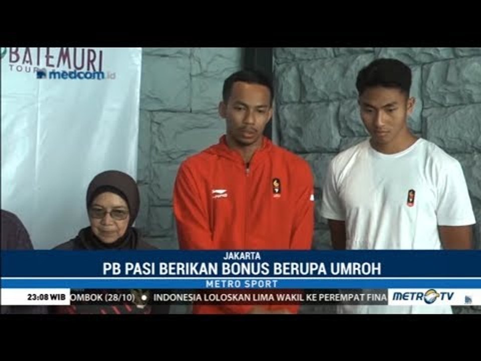 PB PASI Berikan Bonus Umrah Bagi Atlet Peraih Medali Asian Games