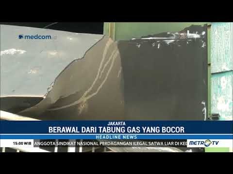 Tabung Gas Meledak di Cengkareng, Satu Orang Tewas