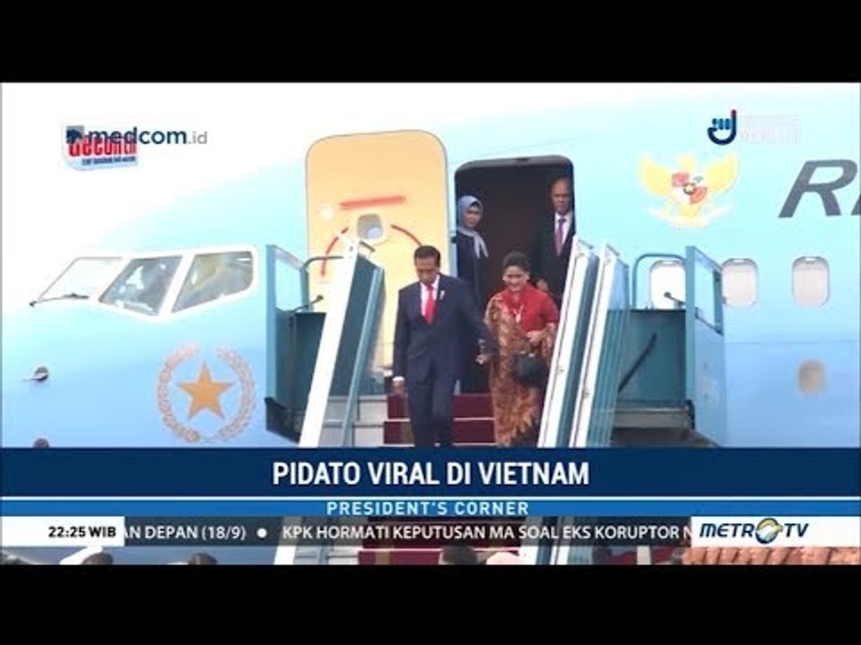Cerita Jokowi dari Hanoi