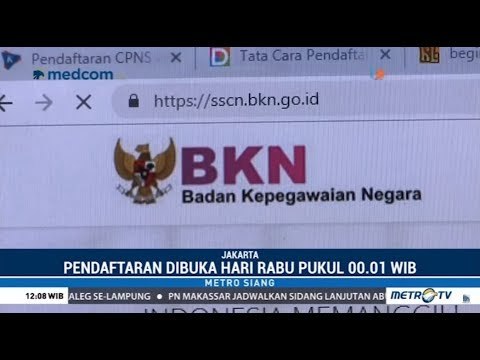 Begini Tata Cara Pendaftaran CPNS 2018