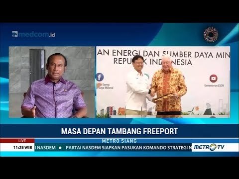 Kini Freeport Dikuasai RI : Masa Depan Freeport Di Tangan Indonesia