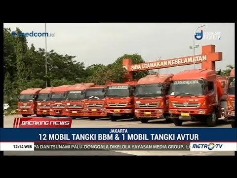 12 Mobil Tangki BBM Dikirim Pertamina Ke Sulteng