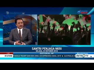 Keren! Barisan Santri Penjaga NKRI