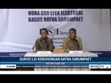 Survei LSI: Hoaks Ratna Bikin Elektabilitas Prabowo Turun