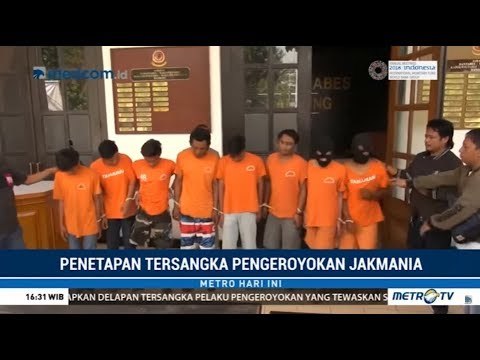 Inilah 8 Tersangka Pengeroyokan Suporter Persija