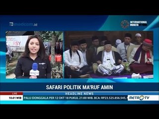 Ma'ruf Amin Silaturahmi ke Pesantren Jagat Arsy