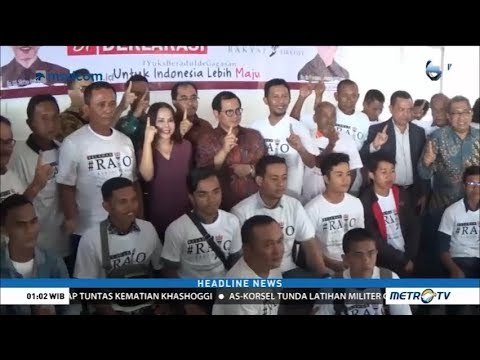 Relawan Rakyat Jokowi Berupaya Raup Suara Milenial