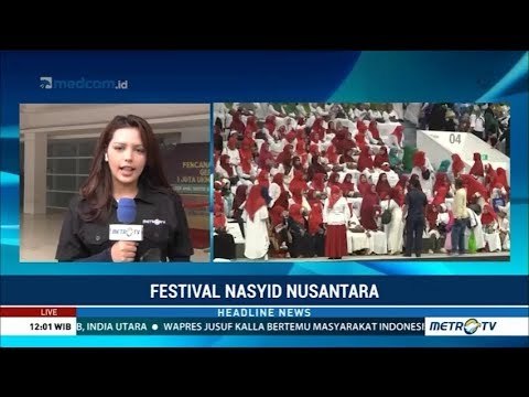 Ma'ruf Amin Hadiri Festival Nasyid Nusantara