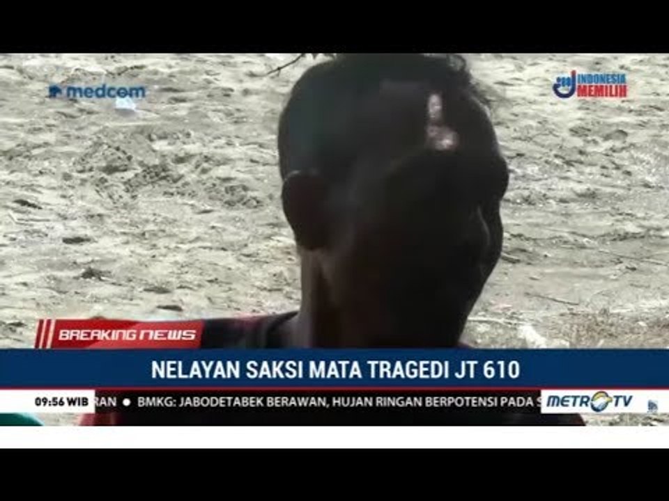 Saat Lion Air JT610 Jatuh, Nelayan ini Mengaku  Sedang Menyelam dan Mendengar Ledakan Keras