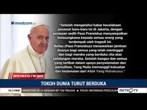 Tokoh Dunia Turut Berduka Atas Tragedi Lion Air JT610