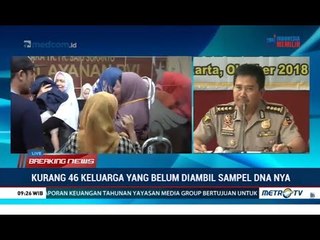 Kurang 46 Keluarga Korban Lion Air yang Belum Diambil Sampel DNA