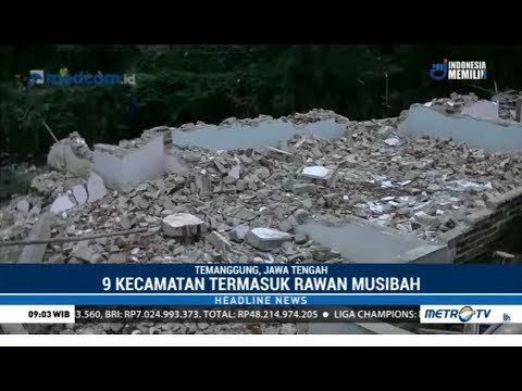 Ini Sebagian Zona Rawan Bencana di Jawa Tengah