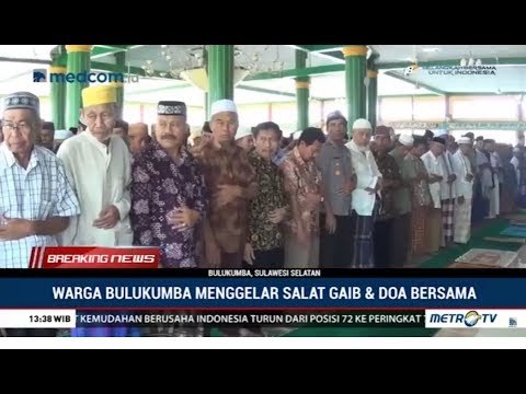 Warga Bulukumba Gelar Salat Gaib untuk Korban Lion Air JT610