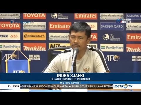 Pernyataan Indra Sjafri setelah Timnas U-19 Kalah Atas Jepang