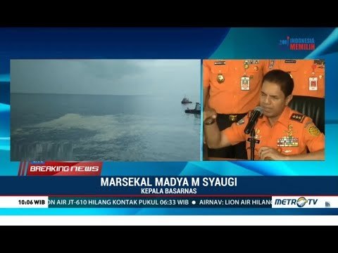 Basarnas: Pesawat Lion Air JT610 Jatuh