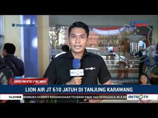 Keluarga Korban Pesawat Lion Air Jatuh Serahkan Data Ante Mortem