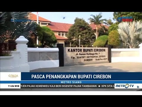 Suasana Pemkab Cirebon Usai Bupati Kena OTT KPK