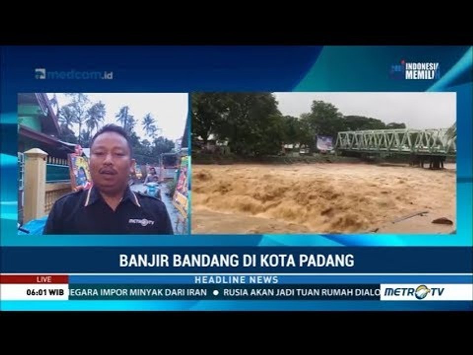 Banjir Bandang, Pemkot Padang Tetapkan Tanggap Darurat 7 Hari