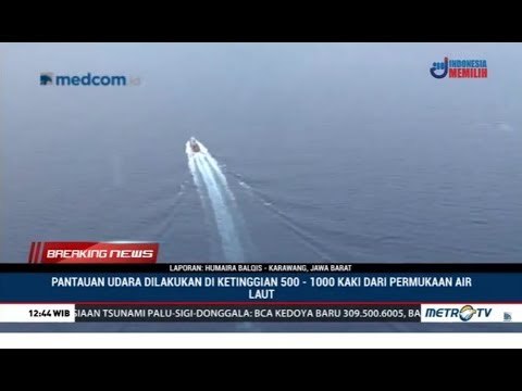 Pantauan Udara Pencarian Korban Pesawat Lion Air JT610